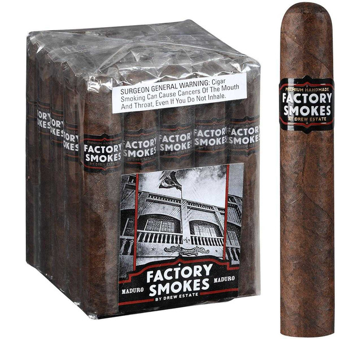 Factory Smokes Cigars Maduro Gordito 25 Ct. Bundle 6.00x60