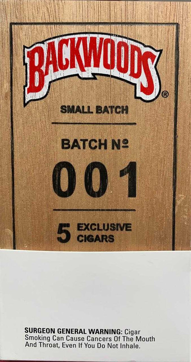 Backwoods Cigars Small Batch 001