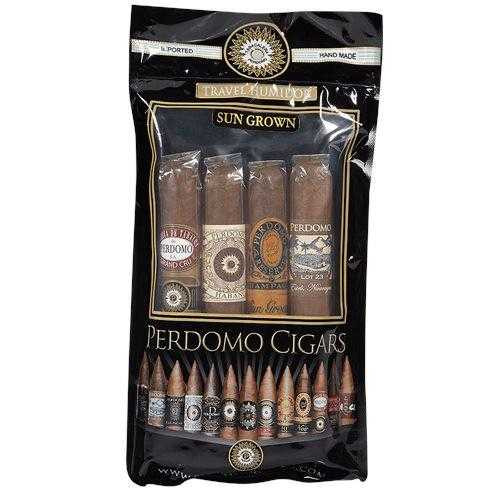 Perdomo 4 Pack SunGrown Humidified Cigar Sampler