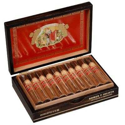 Romeo Y Julieta Crafted By Aj Fernadez Robusto Cigars 20 Ct. Box