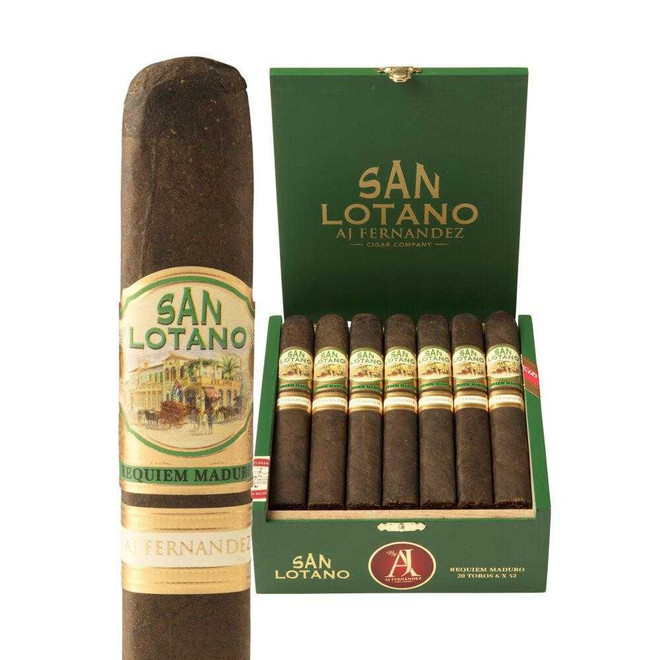 AJ Fernandez San Lotano Requiem Maduro Toro Cigars 20Ct. Box