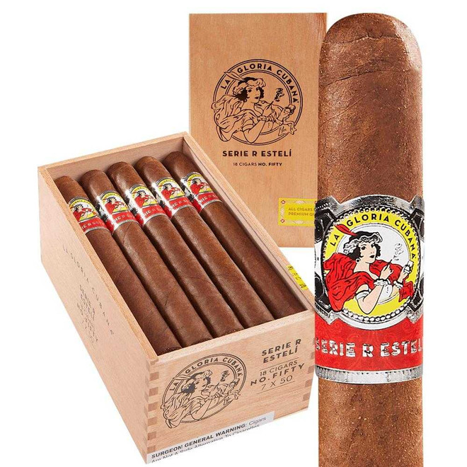 La Gloria Cubana Serie R Esteli No.50 Cigars 18Ct. Box