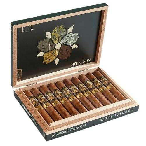 Caldwell Hit and Run Part Deux Short Corona Cigars 10Ct. Box