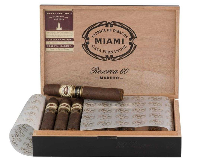 Casa Fernandez Miami Reserva Maduro Titan Cigars 20Ct. Box