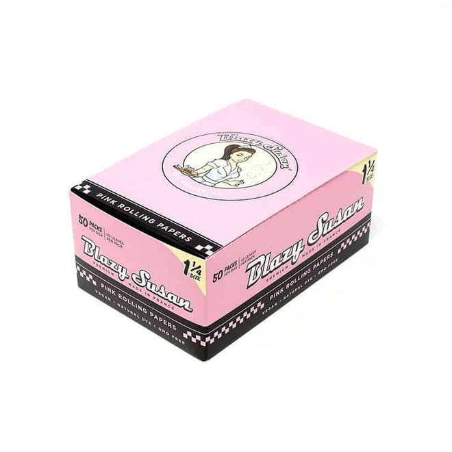 Blazy Susan 1 1/4 Rolling Papers 50Ct Box