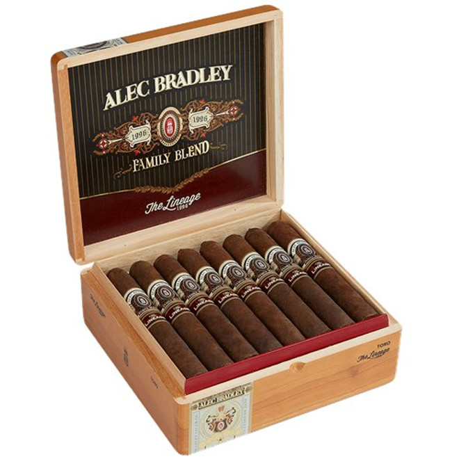 Alec Bradley The Lineage Toro Cigars 24Ct. Box