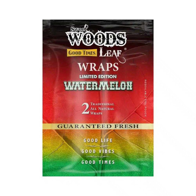 Good Times Sweet Woods Watermelon Wraps 30 Packs of 2