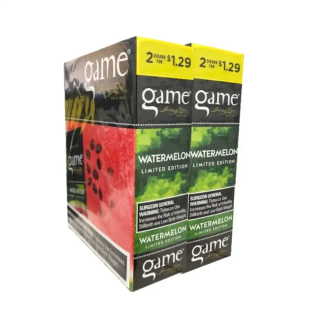 Game Cigarillos Foil MVP Watermelon 30/2 Ct