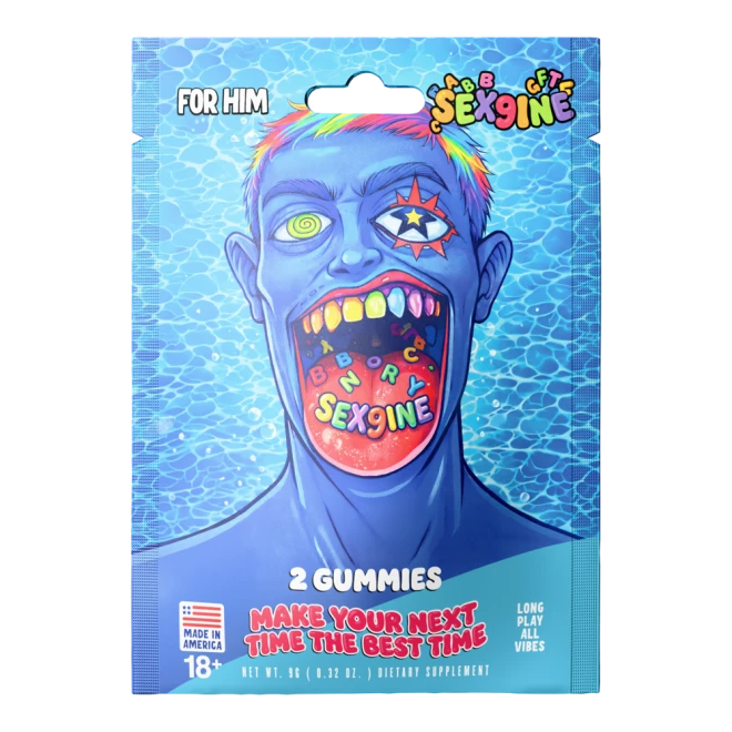 Sex9ine Chews for Him 2 Gummies