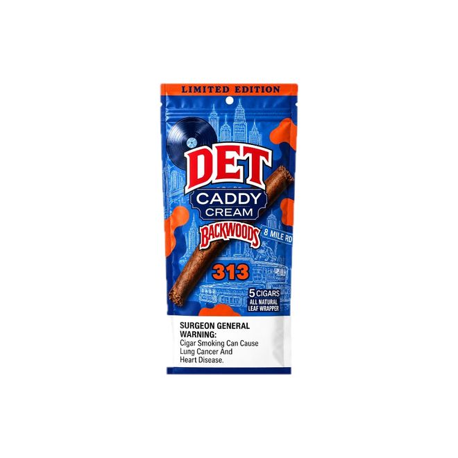 Backwoods DET Caddy Cream Limited Edition Cigars 8/5Ct