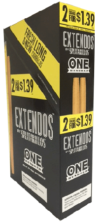 Extendos by Splitarillo Cigarillos One Hundred 2for1.39