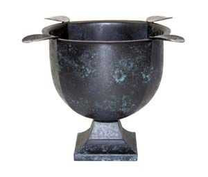Stinky Cigar Ashtray Antique Distressed