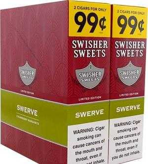 Swisher Sweets Cigarillos Foil Swerve 30 Pouches of 2