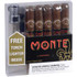Montecristo Monte Toro With Torch Lighter 5 Ct. Box 6.00X52