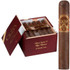 Oliva Serie V Cigars Double Toro 24 Ct. Box, opened with cigars inside and one cigar standing upright next to the box.