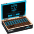 Camacho Ecuador Bxp Cigar Robusto 20 Ct. Box, open box showing multiple cigars with brown wrappers and blue labels.