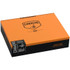 Camacho Connecticut Bxp Cigar Toro 20 Ct. Box, orange and black cigar box with Camacho logo and product details.