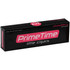 Prime Time Little Cigars Strawberry, black box with pink and white branding, 200 filtered little cigars, strawberry flavor.
