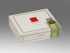 E.P Carrillo Cigars EP Carrillo Cigars Stellas 20 Ct. Box, white cigar box with gold accents, red Carrillo logo, and a band resembling a banknote around the box.
