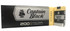 Product Scandinavian Tobacco Captain Black Little Cigars Madagascar Vanilla, black and yellow packaging box with ship logo and product details.