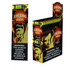 Zig Zag Wraps Peach, a display of cigarette wraps in a black and orange box with a stylized image of a bearded man's face, advertised at 2 for 99 cents.