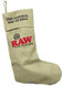 RAW Canvas Holiday Stocking
