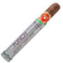 Punch Royal Coronation Cigars 30Ct. Box, close-up of a single cigar with a red and silver band and a wooden cap