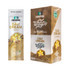 Hempire Wraps Cali Cream 15/4 Packs, image of the product packaging and individual pack showing the hemp wraps with a yellow orchid design.