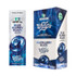 Hempire Wraps Blueblurry Blaze 15/4 Packs, image of a pack and box of hemp wraps with blue abstract design and blueberry graphic.