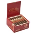 AJ Fernandez Enclave Broadleaf by AJ Fernandez Robusto Cigars 20Ct. Box, red wooden cigar box with opened lid showcasing 20 cigars inside with band labels