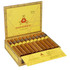 Montecristo Classic Series Cigars Toro 20Ct. Box, open yellow box displaying 20 cigars with yellow bands inside.