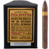 Drew Estate Nica Rustica Belly Cigars 25 Ct. Bundle, a black box with yellow label and a single cigar with the Nica Rustica band positioned upright next to the box.