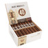 Alec Bradley Project 40 Maduro Cigars Robusto 24Ct. Box, containing 24 premium cigars with rich Maduro label design inside an open white box.