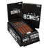 CAO Bones Churchill Cigars 20Ct. Box, opened display of the cigars with black packaging and white branding