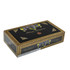 Carlos Torano Reserva Decadencia Robusto Cigars 20Ct. Box, elegant black box featuring an intricate gold border and a cluster of grapes design.