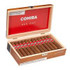 General Cigar Cohiba Red Dot Robusto Fino Cigars 25Ct. Box, open box displaying 25 cigars with red and gold band packaging inside a wooden box.