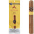Punch Montecristo Classic Toro Individually Humidified Boat, premium cigar in a brown wrapper with a black and gold band, presented next to its yellow humidified packaging for freshness.
