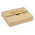 Altadis Aging Room Quattro Connecticut Vibrato Cigars 20Ct. Box, beige-colored cigar box with decorative gold and black lettering and branding.