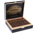Sancho Panza Double Maduro (Legacy) Cigars, box of premium cigars with dark brown wrappers inside a wooden presentation box.