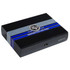 Rocky Patel Winter Collection 2020 Cigars, black and blue cigar box with branding and logo.