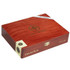 Crown Heads Mil Dias Sublime Cigars 20Ct. Box, wooden cigar box with a smooth finish, gold foil accents, and the Mil Dias logo on the lid.