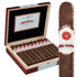 Rocky Patel Sun Grown Maduro Cigars, opened wooden cigar box with tightly packed cigars and close-up of a single cigar with Sun Grown Maduro label, showcasing premium cigars for cigar enthusiasts.
