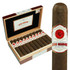 Rocky Patel Sun Grown Maduro Cigars, a box of premium cigars with dark brown wrappers and a close-up of one cigar showing a decorative band.