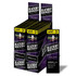 Swedish Match White Owl Cigarillos Blackout Berry 30/2Ct, display of multiple boxes of Blackout Berry Limited Edition cigarillos with black and purple packaging featuring white text, and yellow promotion labels.