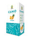 CAMO Natural Leaf Wraps Pineapple 25Pk, product packaging featuring pineapple images and informative labels.