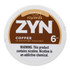 Zyn Nicotine Pouches Coffee 6 Mg 15/5 Tins
