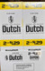 Dutch Masters Cigarillos Foil Diamond Fusion 30 Pouches of 2