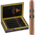 Montecristo Nicaragua Series Cigars Sampler Toro 5ct, an open black and gold box displaying five cigars along with a single cigar standing upright to the right, featuring Montecristo branding and Nicaragua Series design.