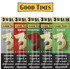 Good Times Foil Cigarillos 10 Packs of 3