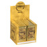 Kretek International Dreams Filtered Cigars Sweet Aromatic Blend, packaging of vanilla flavored cigarettes in a yellow box with a clear window showing individual wrapped cigars.